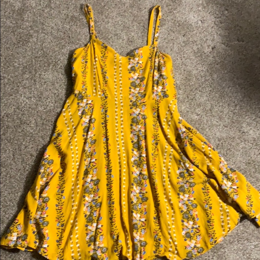 Old navy floral fit and flare cami dress